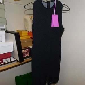 FENDI SKIMS BODYSUIT BLACK